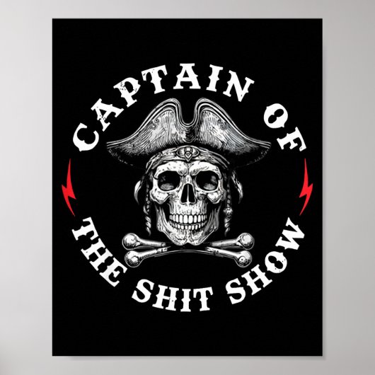 Captain Of The Show  Poster (Vorne)