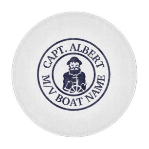 Captain Old Scruff Personalisierte Logo Cutting Bo Schneidebrett