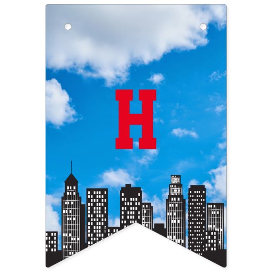 Captain One-derpants Happy Birthday Wimpelkette (Zweite Fahne)