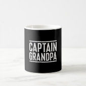 Captain Opa Shirt Männer Vatertag Bootfahren  Kaffeetasse (Mittel)