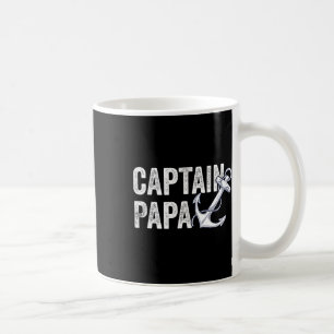 Captain Papa Pontoon Gift Lake Sailor Fischerboot Kaffeetasse