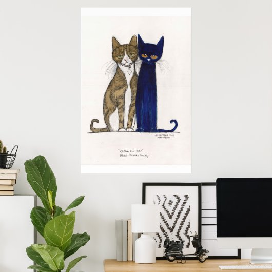 Captain & Pete Poster (Heimbüro)