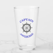 "Captain Phantastisch" Glas (Vorderseite)