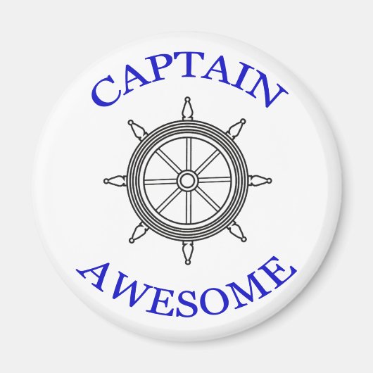 "Captain Phantastisch" Magnet (Vorne)