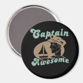 Captain Phantastisch Magnet (Vorderseite/Rückseite)