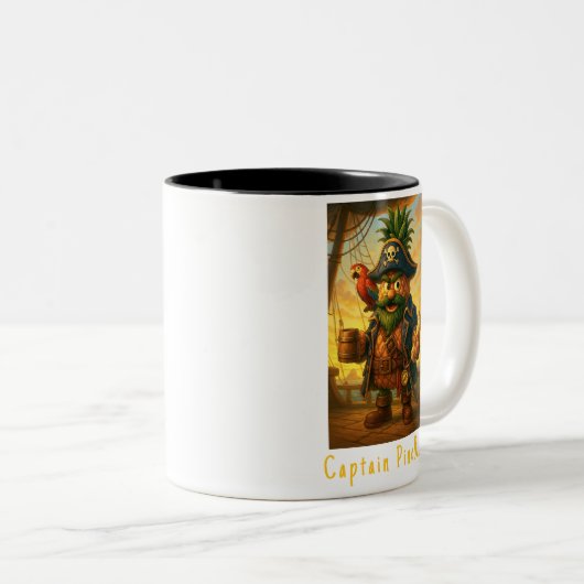 Captain PineBeard Tasse - Ananas Imperium (VorderseiteRechts)
