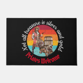 Captain Pirate Fußmatte (Vorderseite)