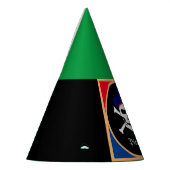 Captain & Pirates Flag - Schatzinsel /kids Partyhütchen (Links)