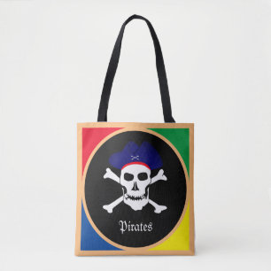 Captain & Pirates Flag - Schatzinsel /Kinder Tasche