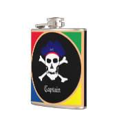 Captain & Pirates Flag - Schatzinsel /Party Flachmann (Links)