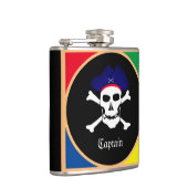 Captain & Pirates Flag - Schatzinsel /Party Flachmann (Rechts)