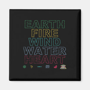 Captain Planet Earth Day Earth Wind Fire Water Hea Magnet