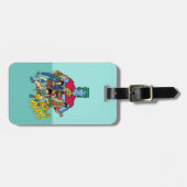 Captain Planet Group Graphic - Der Power ist deins Gepäckanhänger (Vorderseite horizontal)