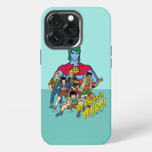 Captain Planet Group Graphic - Der Power ist deins iPhone 13 Pro Hülle