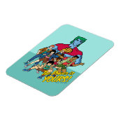 Captain Planet Group Graphic - Der Power ist deins Magnet (Linke Seite)