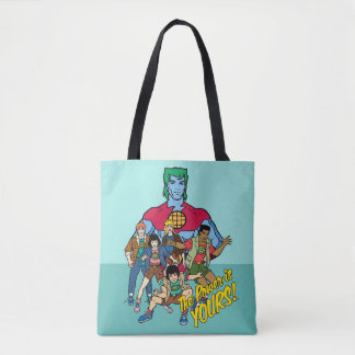 Captain Planet Group Graphic - Der Power ist deins Tasche