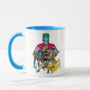 Captain Planet Group Graphic - Der Power ist deins Tasse