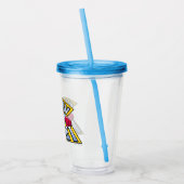 Captain Planet Logo Acryltrinkbecher (Links)