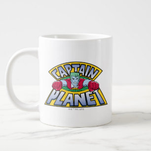 Captain Planet Logo Jumbo-Tasse