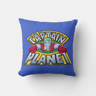 Captain Planet Logo Kissen