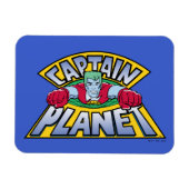 Captain Planet Logo Magnet (Horizontal)