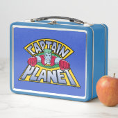 Captain Planet Logo Metall Brotdose (Beispiel)