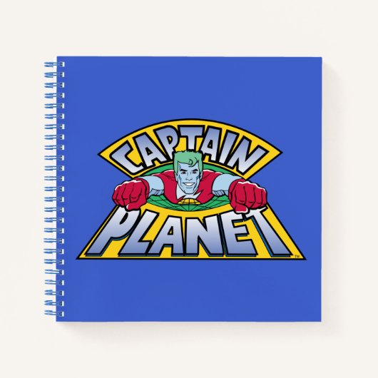 Captain Planet Logo Notizblock (Vorderseite)