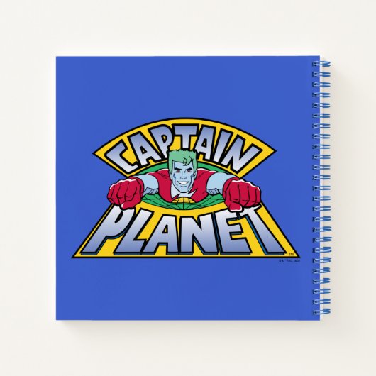 Captain Planet Logo Notizblock (Rückseite)