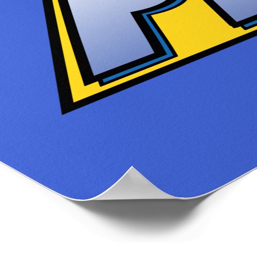 Captain Planet Logo Poster (Ecke)