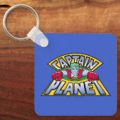 Captain Planet Logo Schlüsselanhänger (Vorderseite)