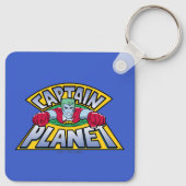 Captain Planet Logo Schlüsselanhänger (Rückseite)