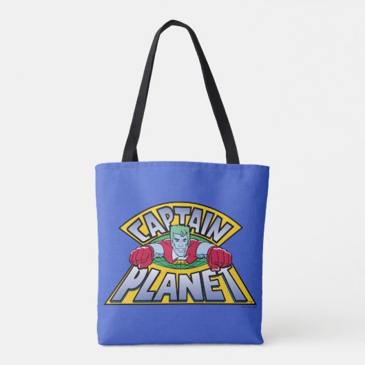 Captain Planet Logo Tasche (Rückseite)