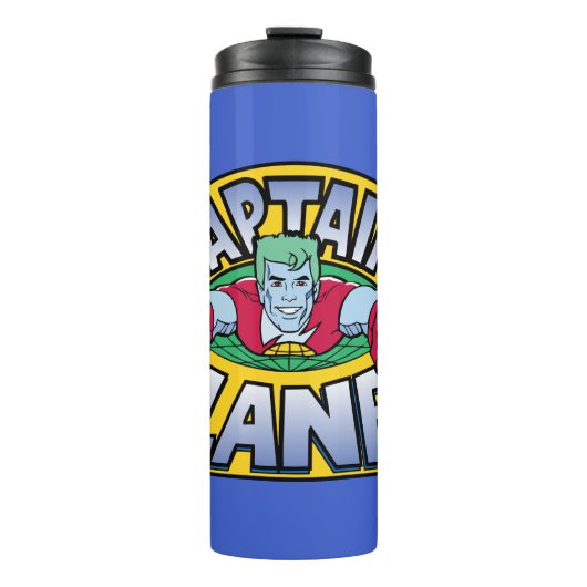 Captain Planet Logo Thermosbecher (Vorderseite)