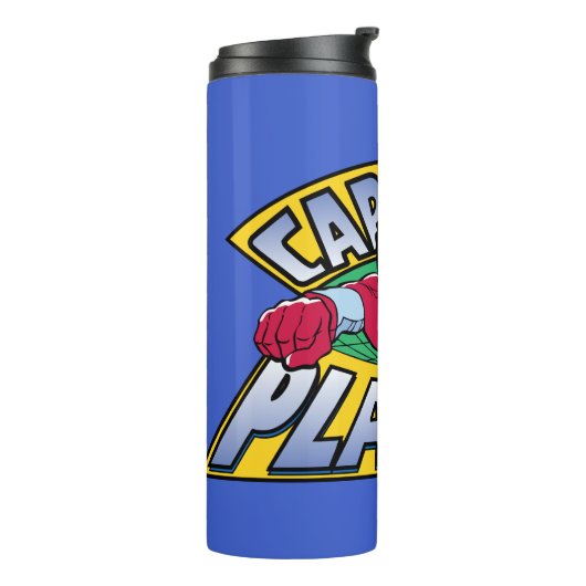 Captain Planet Logo Thermosbecher (Nach links gedreht)