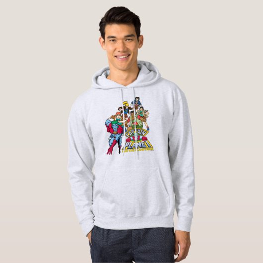 Captain Planet & the Planeteers Group Logo Graphic Hoodie (Vorne ganz)