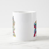 Captain Planet & the Planeteers Group Logo Graphic Jumbo-Tasse (Vorderseite)