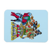 Captain Planet & the Planeteers Group Logo Graphic Magnet (Horizontal)