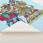 Captain Planet & the Planeteers Group Logo Graphic Sherpadecke (3/4)
