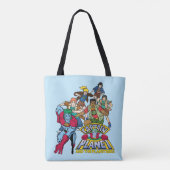 Captain Planet & the Planeteers Group Logo Graphic Tasche (Rückseite)