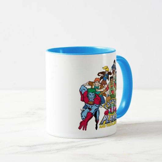Captain Planet & the Planeteers Group Logo Graphic Tasse (VorderseiteRechts)