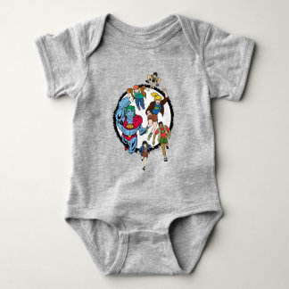 Captain Planet und der Planeteers Circle Graphic Baby Strampler