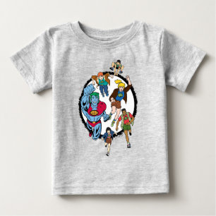 Captain Planet und der Planeteers Circle Graphic Baby T-shirt