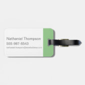 Captain Planet und der Planeteers Circle Graphic Gepäckanhänger (Rückseite horizontal)