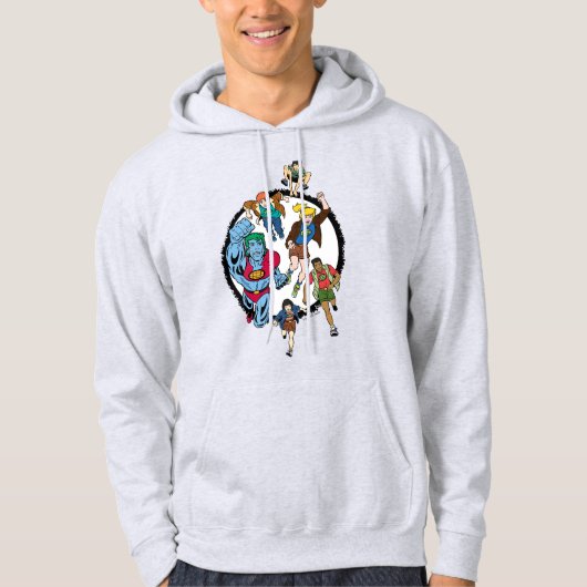 Captain Planet und der Planeteers Circle Graphic Hoodie (Vorderseite)