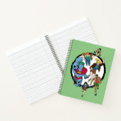 Captain Planet und der Planeteers Circle Graphic Notizblock (Innenseite)