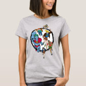 Captain Planet und der Planeteers Circle Graphic T-Shirt (Vorderseite)