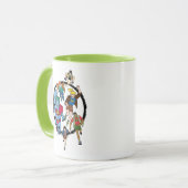 Captain Planet und der Planeteers Circle Graphic Tasse (Vorderseite Links)