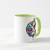 Captain Planet und der Planeteers Circle Graphic Tasse (VorderseiteRechts)