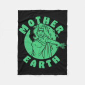 Captain Planet und die Mutter der Planeten Erde Fleecedecke (Vorderseite)