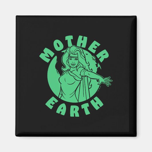 Captain Planet und die Mutter der Planeten Erde Magnet (Vorne)